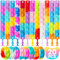 ROOKAIR 20 Stück Fidget Toys Set Bär Armbänder für Kinder Erwachsene, Push Bubble Bracelets Fidget Toy, Antistress Push And Pop Bubble Sensory Fidget Toy.