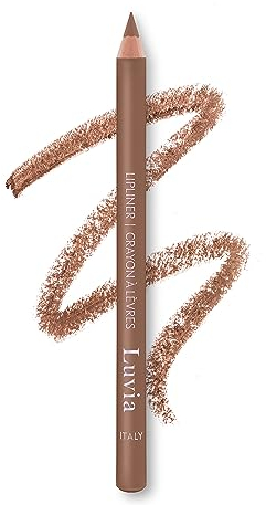 Luvia Cosmetics Lipliner – präziser Lippenkonturenstift, hohe Deckkraft, Langanhaltend, Vegane Formel, Farbton: Daily Coffee