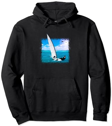 Optimist Schlauchboot Segelboot Liebhaber Laser Segeln Pullover Hoodie