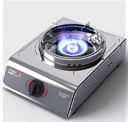 fornello a Gas Gas campeggioFornello a Gas Portatile fornello da Campeggio Antivento a Gas Singolo bruciatore