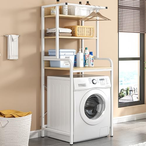 SBCC Washing Machine Storage Cabinet, Integrated Storage Rack, Bathroom Kitchen Balcony Laundry Room Storage Rack
