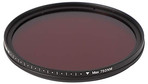 FOTGA Verstellbarer Infrarotfilter für die Erstellung von IR-Fotografien – Praktische und Fortschrittliche Rändeltechnologie – Aluminiumrahmen – Drehbarer Filter – Mehrere (67mm)
