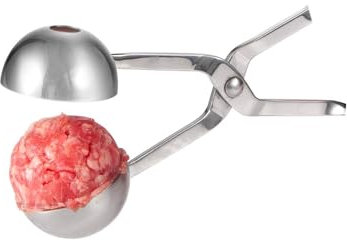 Avilia Moule à boulettes de Viande - Pince à boulettes de Viande en Acier Inoxydable 21 x 14 x 19,5 cm