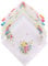 10pcs Baumwolle Stickerei Ladies 'Vintage Blumen -Spitzen -Taschentücher, Frauen Vintage Blumendruck Baumwolltaschentuch Hanky Bulk Set für Hochzeitsfeier
