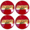 DHJKCBH 4 Stück Auto Nabendeckel Aufkleber für BBS 70mm Radnabenabdeckung Auto Radnabenkappen Aufkleber Abzeichen Logo Sticker Zubehör,D
