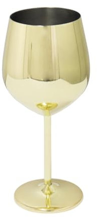 Copas de vino de metal, copas de vino sin pie de metal, elegantes tazas de vino de metal, copas de vino de moda reutilizables, copas de vino de pie alto, copas de vino irrompibles fiesta, bar, familia