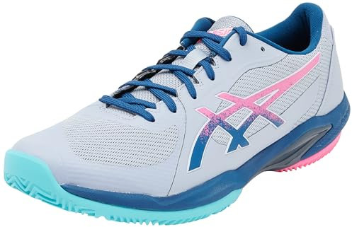 ASICS Solution Swift FF 2 Padel, Sneaker Hombre, Azul Gris/Azul MAKO, 42 EU