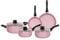 VELKER - Batteria da Cucina a induzione 8 Pezzi - Kit pentole a induzione con Rivestimento Antiaderente Adatto a Tutti i Piani Cottura. Set pentole Cucina