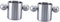 BESPORTBLE Lot De 2 Gobelets À Eau En Acier Inoxydable Portables Robustes Pour Camping Randonnée