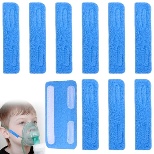 Almohadillas para cánula nasal 10 unidades Cánula Cubre Oídos Protectores Cánula Nasal Cojín Almohadillas Nasales para los Oídos