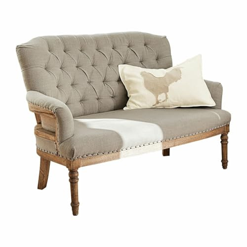 Loberon Sofa Kingsley, leinen