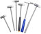 CRILSTYLEO Mini-hammer Aus Messing Reparaturwerkzeug Mit Flachen Und Abgerundeten Köpfen Präzisionshammer Für Uhrenreparaturen Und Metallbearbeitung