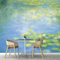 Fototapete 3D Effekt Seerose 150×105 cm, Abstrakte Pflanzen Blumen Tapete Wandbild Tapeten Für Kinderzimmer Deko Wohnzimmer Schlafzimmer