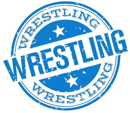 Wandtattoo Wrestling, motivierendes Zitat, Wrestling-Schild, Wandaufkleber, Wrestler, Wandkunst, Dekor, Vinyl, entfernbare Tapete, groß – 59 x 67 cm