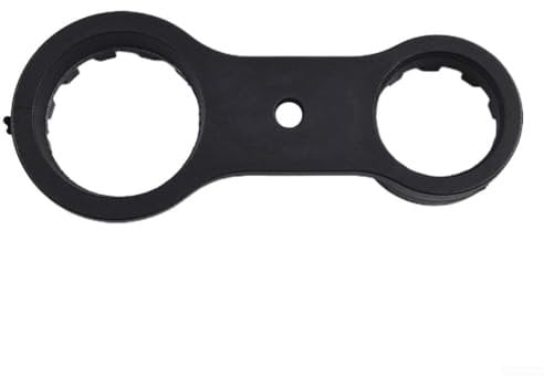 AugustknowU Bicycle Fork Wrench Suspension Cap Spanner Tool for Bike Fork Removal, 99x35x4mm, Black
