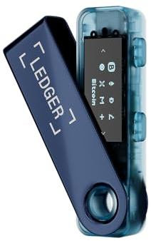 Ledger Nano S Plus – Klassische Krypto-Wallet (Neptunblau) | Kompakt, 1,1-Display für zu Hause. Kompatibel mit Desktop und Android