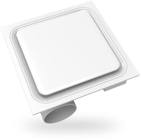 High Power 30W Exhaust Fan for Kitchen & Bathroom Slim & Quiet Ventilation Fan Integrated Ceiling Ventilator White Exhaust Fan for Efficient Airflow & Odor Removal