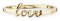cai Damen Ring 925/- Sterling Silber vergoldet ohne Stein gelb 135270128