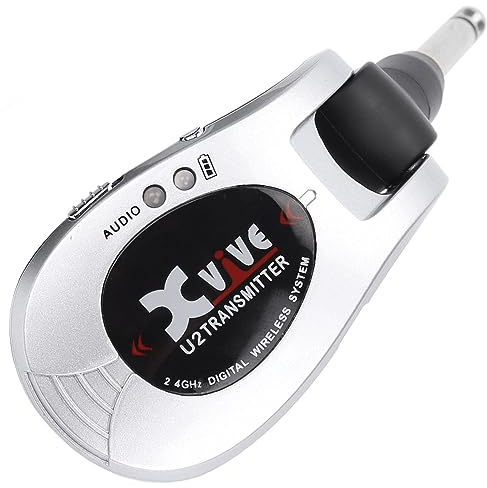 Xvive U2 Wireless Guitar Transmitter (Silver)