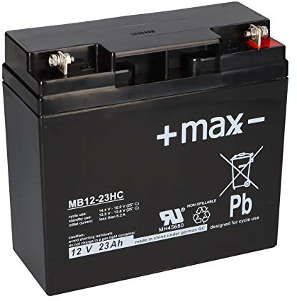 Batteria 23 Ah 12 V AGM piombo Gel batteria tosaerba tosaerba tosaerba tosaerba barca scooter 17 Ah 18 Ah 19 Ah 20 Ah 22 Ah QB