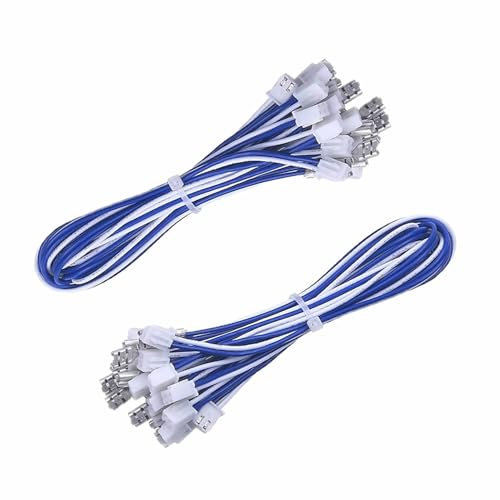 Guwarry 20 Pcs/Lot Zero Delay USB Encoder Wire Harness with 0.187 Inch Terminals for HAPP Style Arcade Buttons & American Style Arcade Joysticks