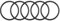 sourcing map 5 Stück O Ring Dichtungsringe 50 mm x 58 mm x 4 mm Metrische Nitrilkautschuk Dichtungsgummiring Gummi Ersatzdichtung für Sahnespender Poolpumpe Schnellkupplung Umfülladapter