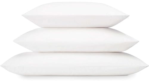 RejuveNite American Talalay Latex Medium Support Bed Pillow for Sleep with Luxury 100% Cotton Satin 400TC Cover Standard High Profile - Made in USA