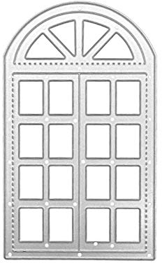 tailor13me Stanzschablonen Fenster Stanzbögen für Scrapbooking Stanzformen, Metall Sterben Prägeschablone zur Scrapbooking