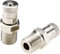 Auto-plaza 2 pcs 1/8 Inch BSPT Schrader Tank Valve 25mm Wheel Air Compressor 35 Bar 500 PSI