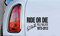 myrockshirt Ride or Die Paul Walker 20 cm Aufkleber Autoaufkleber Sticker ohne Hintergrund