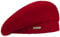 Seeberger Wollfilz Barett mit Strickkrempe Damen -, rot, 6 3/4/7 1/4