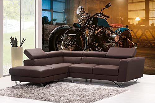 Vlies Fototapete BOBBER-MOTORRAD 375 x 250 cm (inkl. Kleister) - Vlies Tapete, Wandtapete, Wandbilder - Tapete für Wohnzimmer Schlafzimmer, Büro, Küche - Montagefertig
