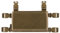 KRYDEX GEAR Tactical MK3 Placard with Hook Backing for Chest Rig Plate Carrier Vest (Coyote Brown)
