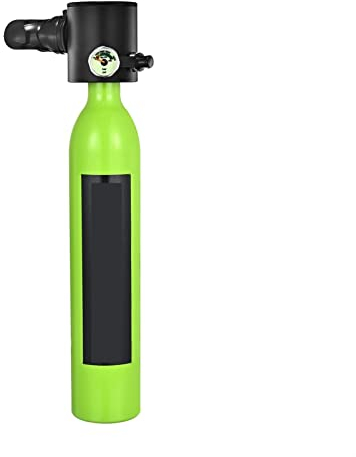 Équipement de plongée sous-marine, Bouteilles De Gaz De Rechange D'urgence Sous-marines Portables Équipées D'un Ensemble Complet De Respirateurs De Plongée ( Color : Green0.5L respirator , Size : XL )