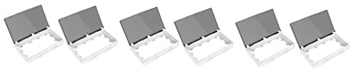 Hemobllo 3St Schalter wasserdichte Abdeckung Steckdose Stecker Miniatur-Fischernetze klobürste wandmontage safe todsicher be safe Wandschutzabdeckung klebrige wetterfeste Wandplatte Plastik