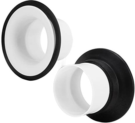 Bass Drum Enhancer Abs Gummi -Kick -Boost für Leistungsstarken Sound mit Eröffnungsschützer für Schlagzeuger (WHITE)