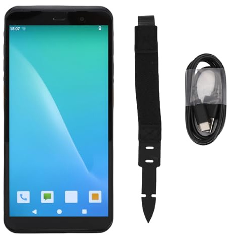 Android 14 Barcode Scanner Handheld Mobile Computer, 6 -Zoll -Touchscreen -PDA -Scanner 1D 2D QR Barcode -Datenerfassung, WiFi & 4G LTE für Warehouse & Logistics