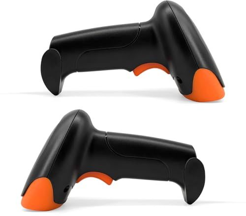 Hyuduo Hochwertiger Kabelgebundener Barcode-Scanner 1D/2D/QR-Dekodierungskapazität Zuverlässige Leistung für Kleinunternehmer ABS PC-Material (USB & 2.4G & BT Connect)