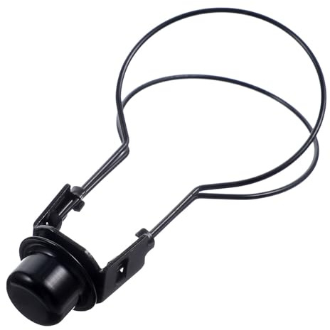 BESPORTBLE Adaptateur de Fixation pour Abat-Jour en Métal Noir Pince pour Ampoule Petite Taille Support Abat-Jour pour Lampe de Table Accessoire DIY Décoration Intérieure Douille Ampoule