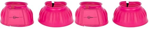 Covalliero Hufglocken Gummi, pink, Xfull (Packung mit 2)