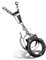 cupimatch mnes Halskette Edelstahl Cool Silber Schwarz Handschellen Anhänger mit 55 cm Kette mit Gravur Love forever