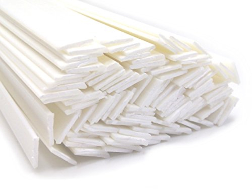 Plastique baguettes de soudure PE-HD Blanc 8x2mm Plat 25 Barres HDPE