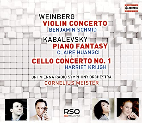 Weinberg: Violinkonzert / Kabalewsky: Klavierfantasie / Cellokonzert Nr. 1