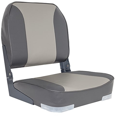 Oceansouth Deluxe Folding Boat Seat (Grey/Charcoal) Deluxe Klappbarer Bootssitz (Grau/Anthrazit) Boot Gaming bootszubehör sitzbad rollstuhltasche fußbürste anglerstuhl klappbar