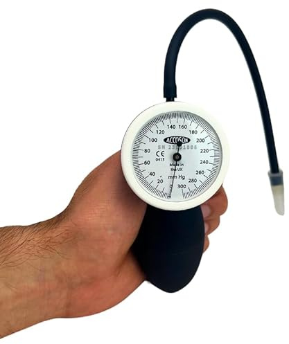 Urias Luftpolsterschiene Handpumpe mit Druckanzeige