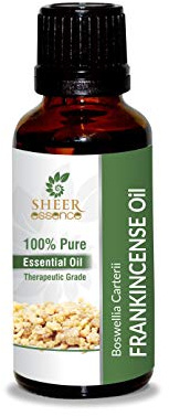 Frankincense Oil -(Boswellia Carteri)- Essential Oil 100% Pure Natural Undiluted Uncut Therapeutic Grade Oil 0.51 Fl.OZ