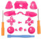 Bumpers - Botones DPad LB RB LT RT Botones & T6 T8 Destornilladores & Crowbar para Xbox One Elite 3,5 mm Controlador Rosa