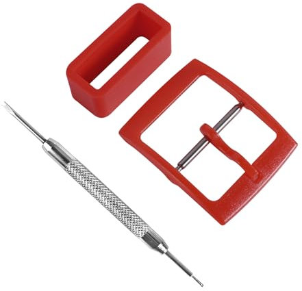 OliBoPo Ersatz-Uhrenarmband aus Kunststoff und Silikon-Schlaufen für Swatch