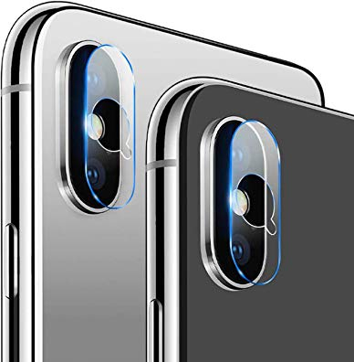 EasyULT Kamera Schutzfolie Für iPhone XS/iPhoneXS Max[2 Stück], Gehärtetes Glas Displayschutzfolie Kompatibel mit iPhone XS/iPhoneXS Max Kamera Objektiv