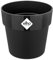 Elho B.for Original Rond 22 - Pot De Fleurs pour Intérieur - Plastique 100% recyclé - Ø 22.0 x H 20.3 cm - Noir/Living Noir